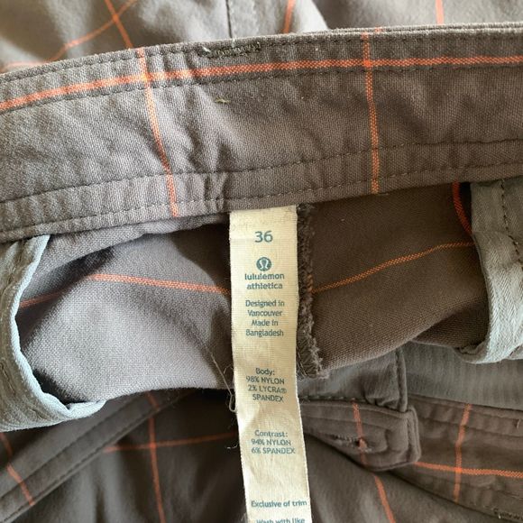 lululemon flat front chino shorts - Picture 4 of 5